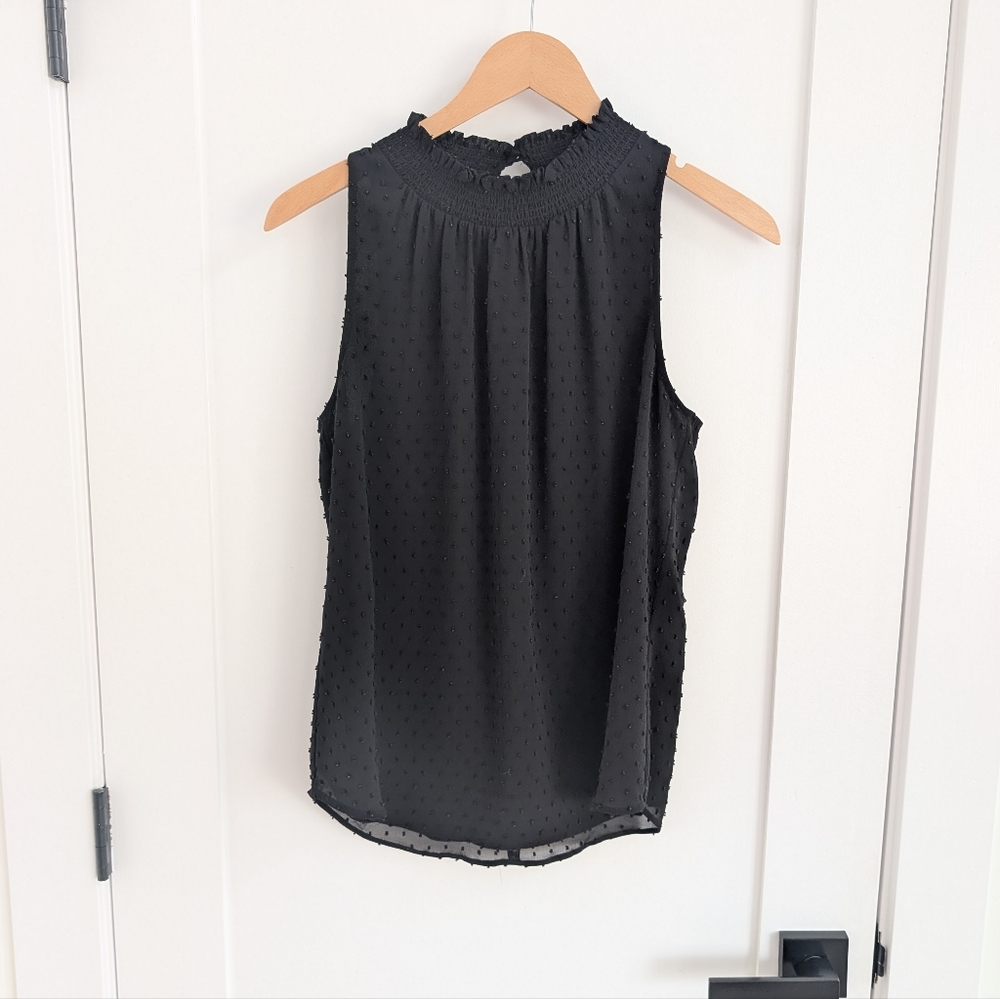✨4 for 12 Daniel Rainn Black Sleeveless Blouse - Size S